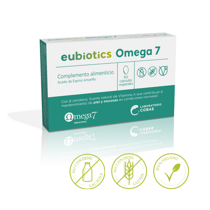 Eubiotics Omega 7 - 60 cápsulas